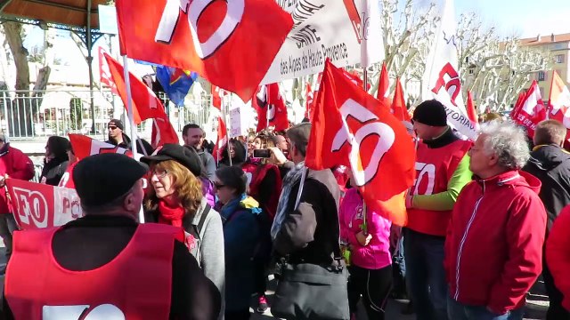 Alpes de Haute Provence : la manifestation nationale très suivie à Digne-les-Bains