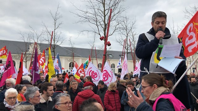 Manifestation des fonctionnaires et des cheminots jeudi 22 mars
