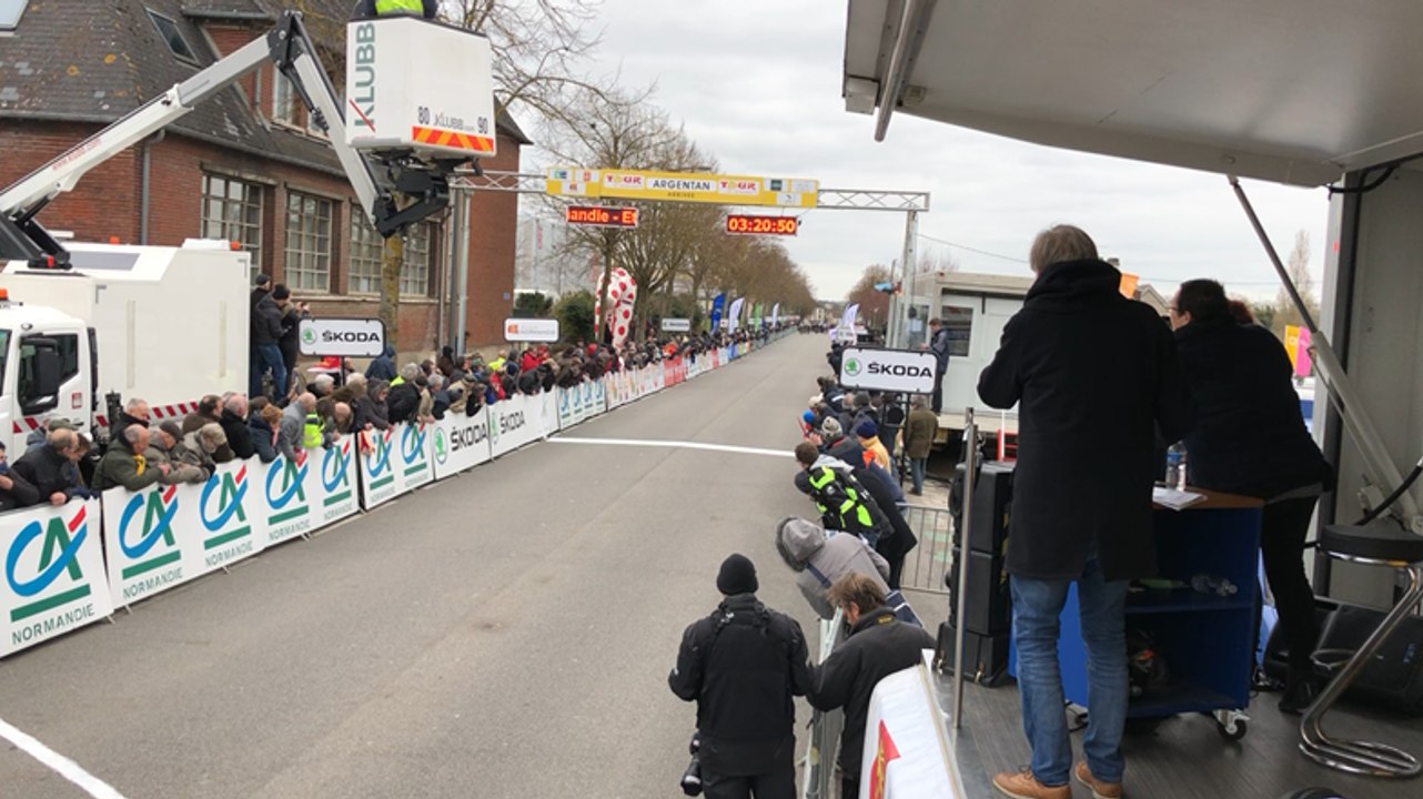 Tour de Normandie : arrivée de la 4e étape