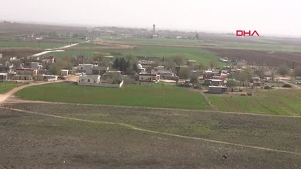 Akçakale'de Dev Türk Bayrakları Dalgalandırıldı