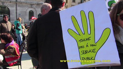 Le 22 mars manifestation pour la défense du service public, à Chambéry