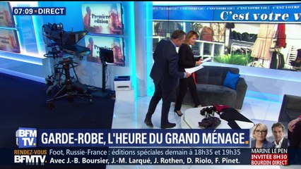 Garde-robe, l'heure du grand ménage