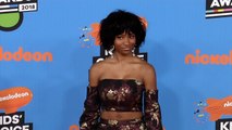 Reiya Downs 2018 Kids' Choice Awards Orange Carpet