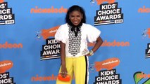 Trinitee Stokes 2018 Kids' Choice Awards Orange Carpet