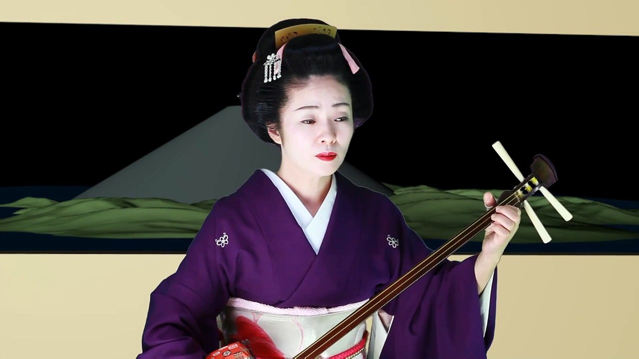 うめ吉 「雪のだるま」 Umekichi