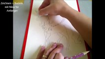 Wie malt (zeichnet) man ein Pferd. Einhorn Onchao von Mia and Me. How to draw unicorn of Mia and Me