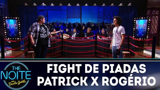 Fight de piadas Patrick Maia x Rogério Morgado