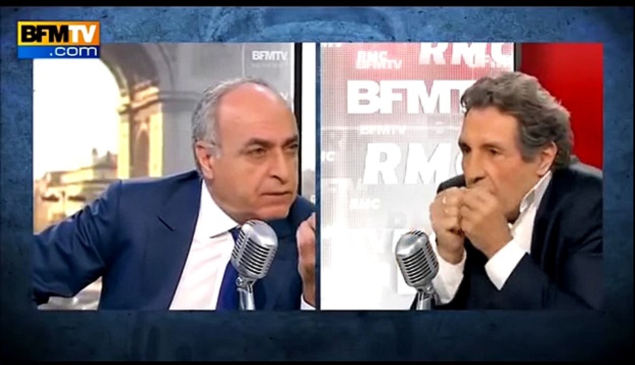 Ziad Takieddine face à Jean-Jacques Bourdin _ «J'ai remis trois valises d'argent à Guéant et Sarkozy