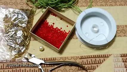 How To Make A Pearly Beaded Flower - DIY Crafts Tutorial - Guidecentral
