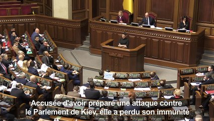 Hier héroïne en Ukraine, Savtchenko retourne en prison