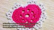 How To Make A Lovely Crocheted Lovely Heart Application - DIY  Tutorial - Guidecentral