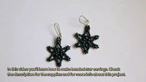 How To Make Beaded Star Earrings - DIY Style Tutorial - Guidecentral