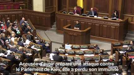 Hier héroïne en Ukraine, Savtchenko retourne en prison