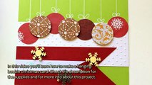 How To Make A Hanging Bauble Christmas Card - DIY Crafts Tutorial - Guidecentral
