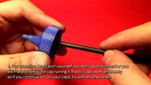 How To Upcycle A Normal Bottle Cap Into A Spout Cap - DIY Home Tutorial - Guidecentral