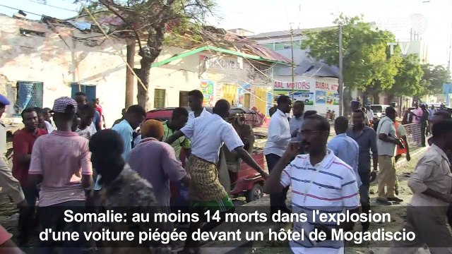 Somalie: au moins 14 morts dans l'explosion d'une voiture piégée