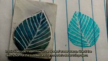 How To Carve A Leaf Eraser Stamp - DIY Crafts Tutorial - Guidecentral