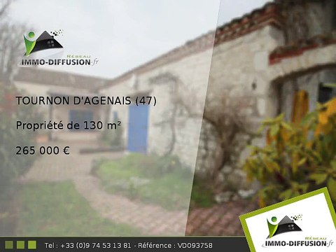 Propriété A vendre Tournon d'agenais 130m2 - ALENTOURS