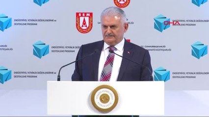 Başbakan Yıldırım, Endüstriyel Yetkinlik Değerlendirme ve Destekleme Projesi'nin Tanıtımında...