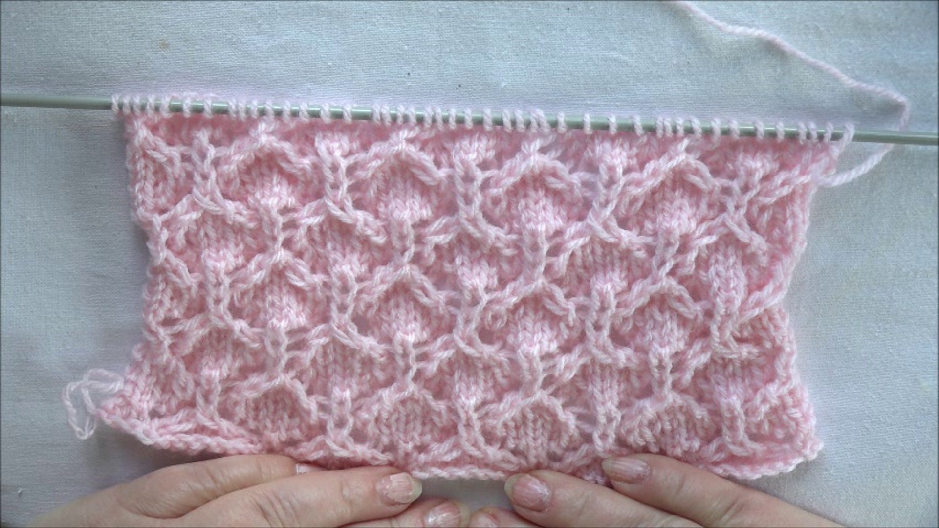 Tuto Le Point De Bougie Au Tricot En Pas A Pas Facile Video Dailymotion