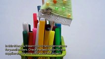 How To Fancy Herringbone For Pencil Holders - DIY Crafts Tutorial - Guidecentral