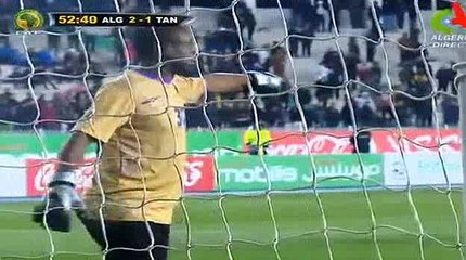 Carl Medjani Goal - Algeria 3-1 Tanzania 22-03-2018