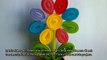 How To Make Bright 3D Quilling Flowers - DIY Crafts Tutorial - Guidecentral