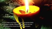 How To Make Spooky Black Halloween Candle - DIY Crafts Tutorial - Guidecentral