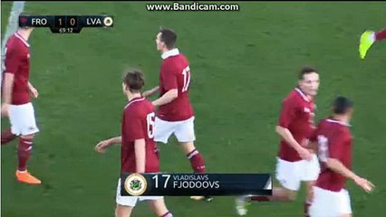 Vladislavs goal / Faroe-islands 1-1  Latvia