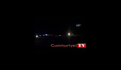Nevşehir'de askeri uçak düştü