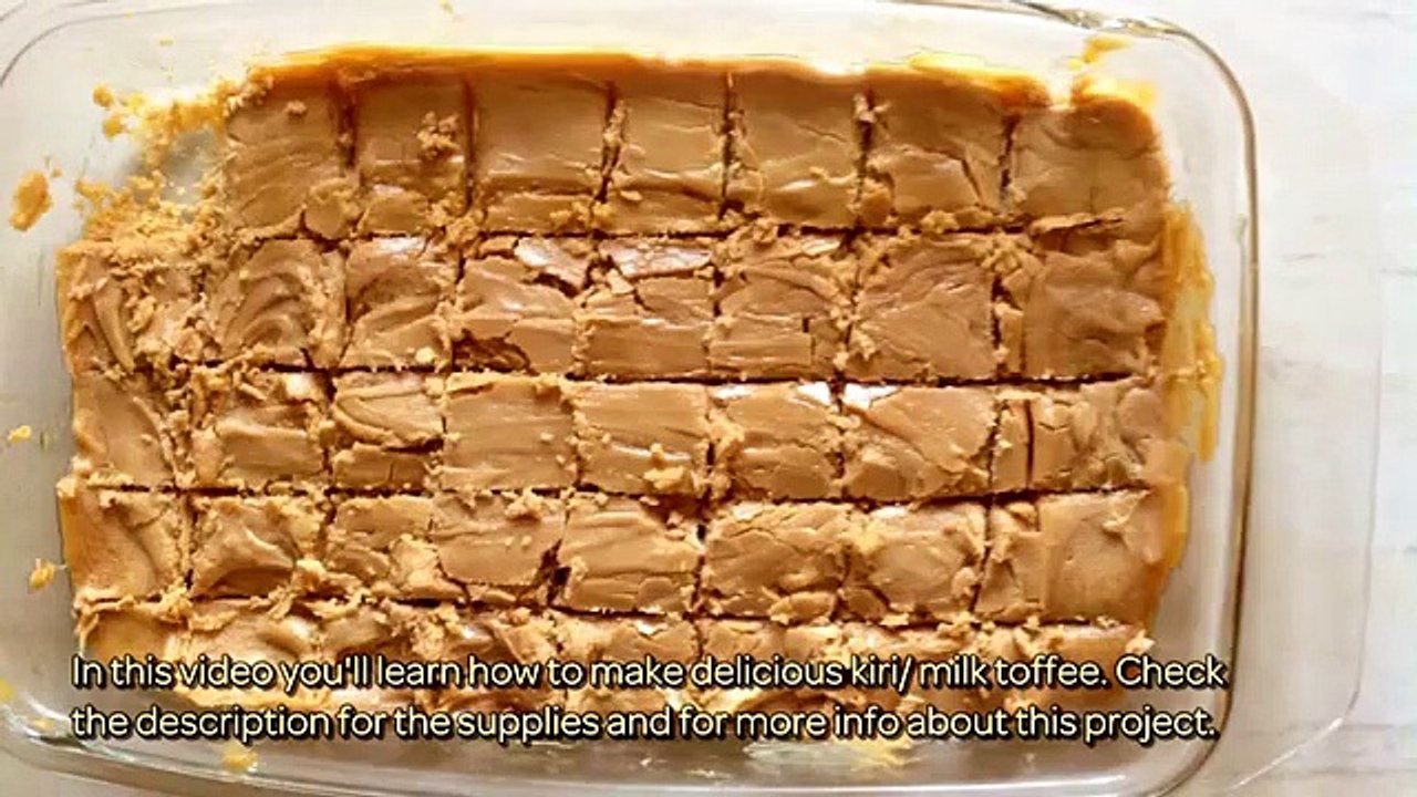 How To Make Delicious Kiri/ Milk Toffee - DIY Food & Drinks Tutorial - Guidecentral