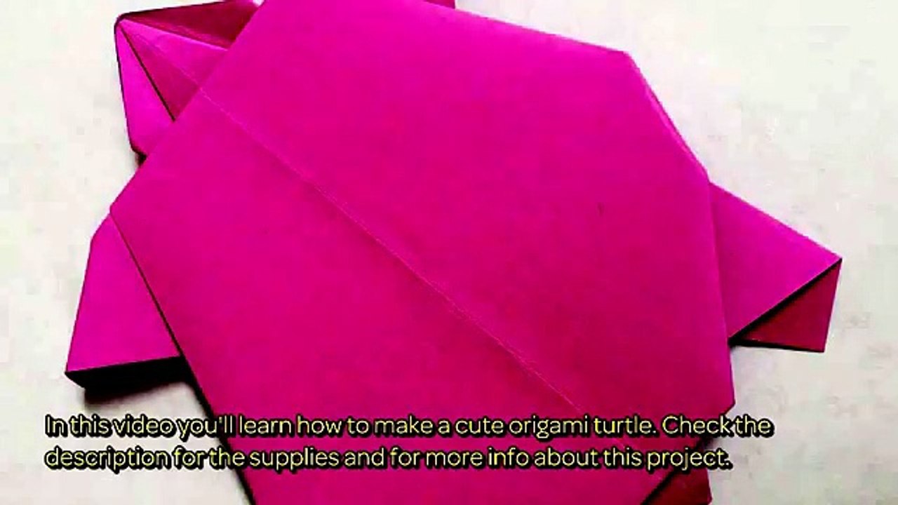 How To Make A Cute Origami Turtle - DIY Crafts Tutorial - Guidecentral