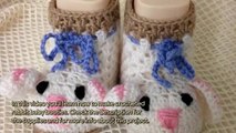 How To Make Crocheted Rabbit Baby Booties - DIY Style Tutorial - Guidecentral