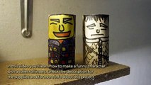 How To Make A Funny Character With A Toilet Roll Insert - DIY Crafts Tutorial - Guidecentral