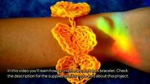 How To Crochet A Cute Heart Bracelet - DIY Crafts Tutorial - Guidecentral