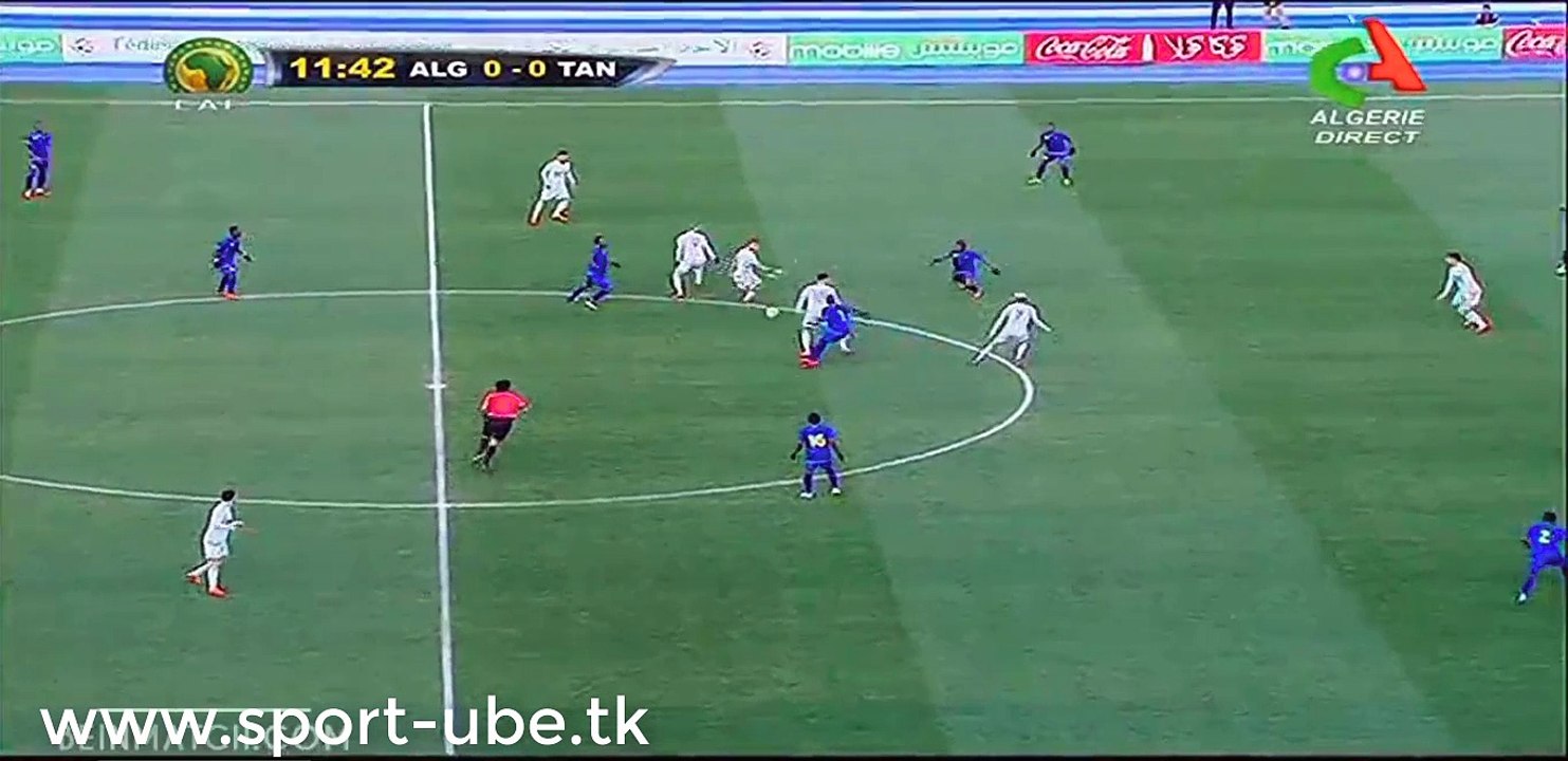 الأهداف المباراة الجزائر   4-1 HD