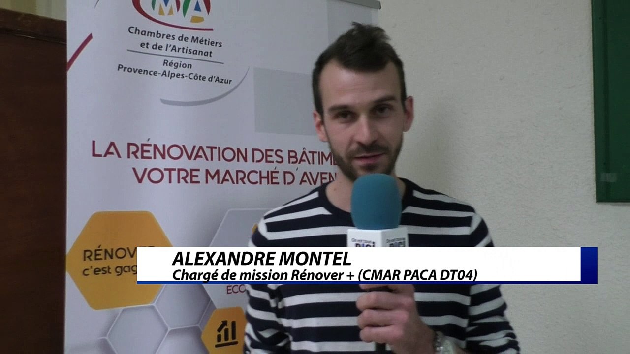 Alpes de Haute Provence : Rénover + un programme qui se développe