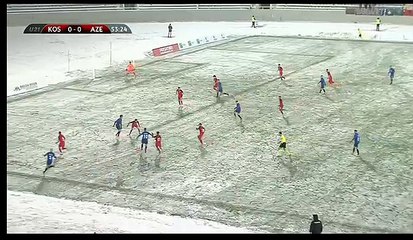Hasani  Super   Goal    (1:0)  Kosovo U21 vs Azerbaijan U21