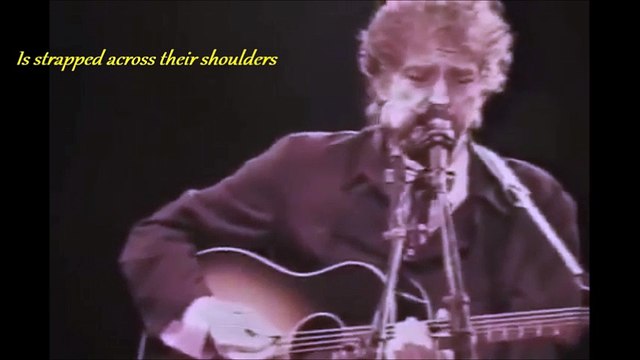 Bob Dylan Desolation Row with lyrics, short version
