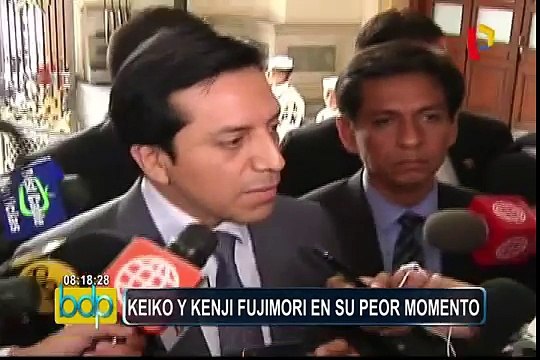 Congresistas opinan sobre relación entre hermanos Kenji y Keiko Fujimori