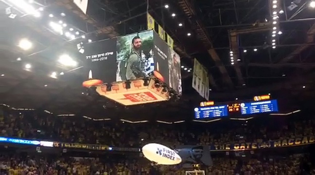 Ενός λεπτού σιγή πριν το Μακάμπι - Παναθηναϊκός