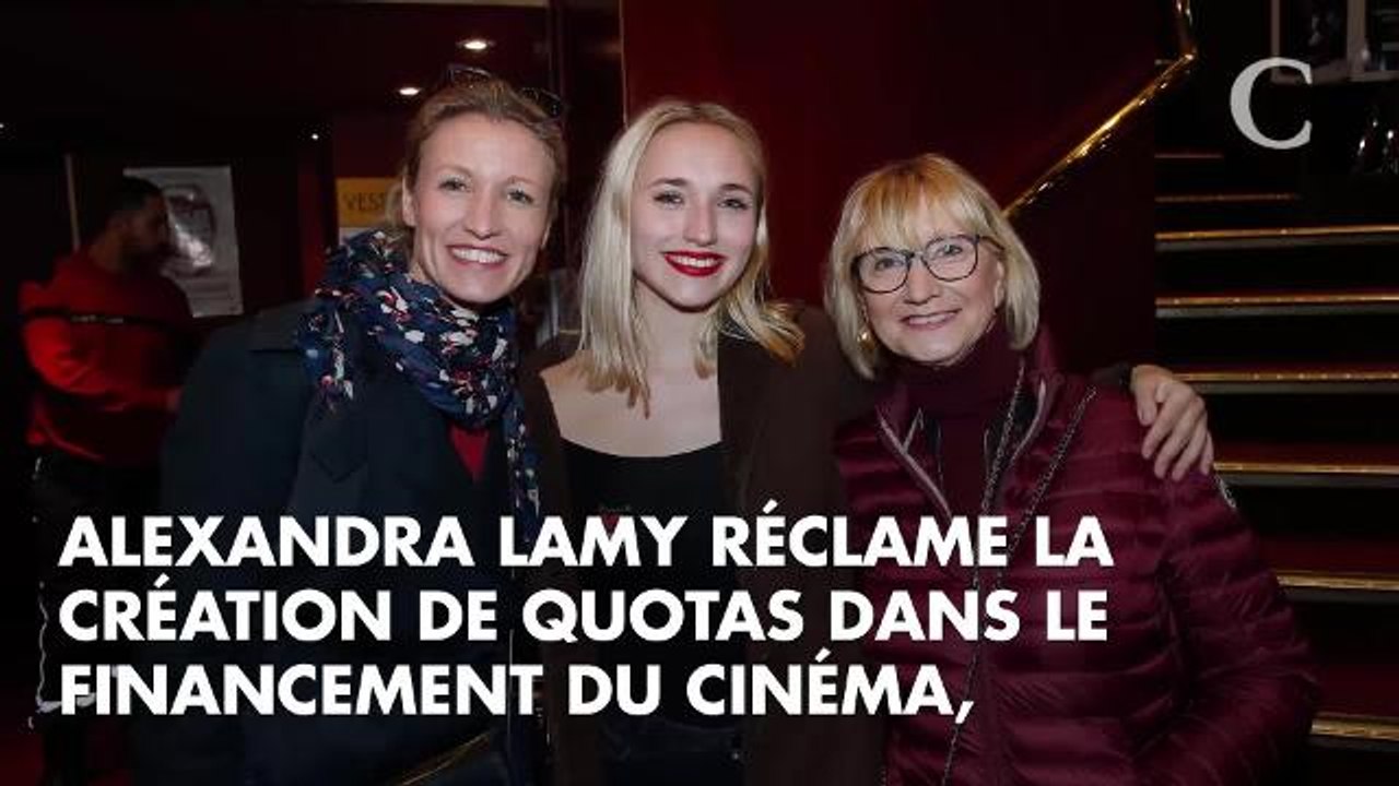 Alexandra Lamy, payée 3 fois moins que Jean Duj...