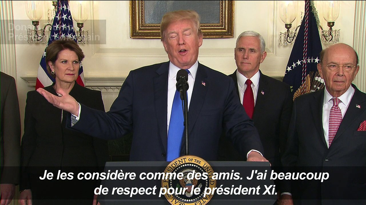 Trump signe des mesures contre les importations chinoises (2)