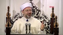 Diyanet İşleri Başkanı Prof. Dr. Ali Erbaş, Melike Hatun Camisi'nde Regaip Kandili Programında...