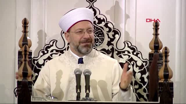 Diyanet İşleri Başkanı Prof. Dr. Ali Erbaş, Melike Hatun Camisi'nde Regaip Kandili Programında...