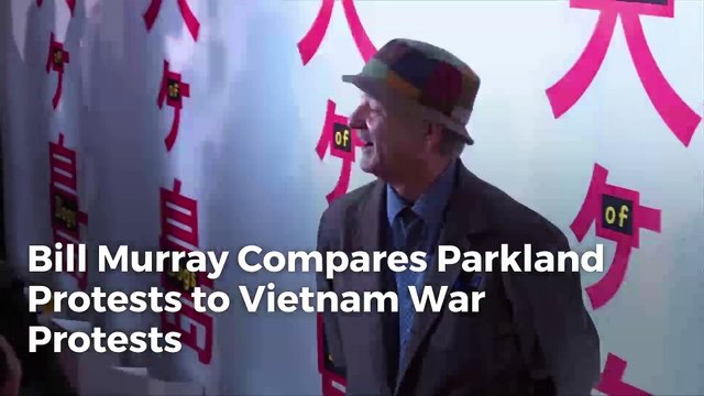 Bill Murray Pens Op-Ed Comparing Parkland Protests to Vietnam Protests