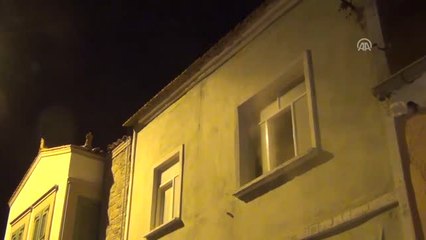 Ayvalık'ta Ev Yangını