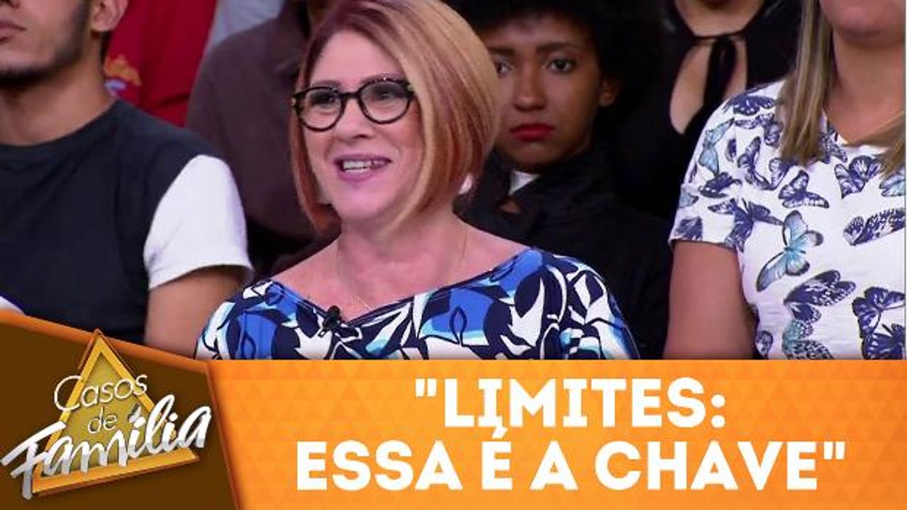Dra Anahy adverte "Limites: essa é a chave"