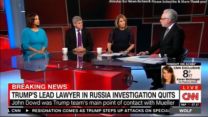 ⚖Panel discuss Donald Trump's lead lawyer in Russia investigation quits. #Breaking #RussiaProbe