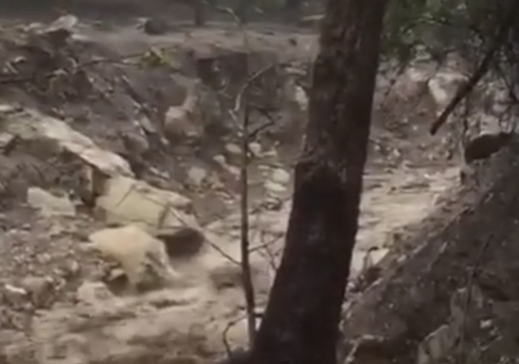 Firefighters Keep Close Eye on Montecito Waterw...